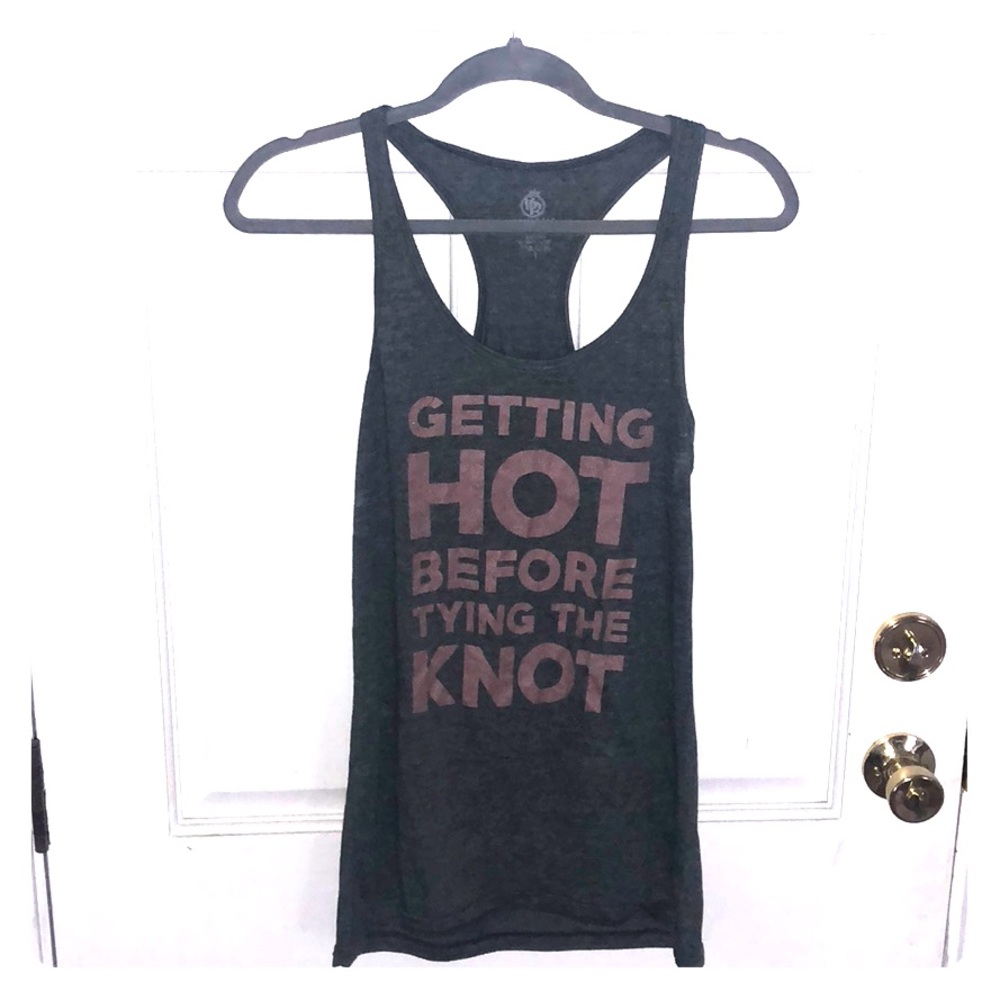 Engaged workout tank